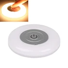 Круглый светодиодный потолочный светильник с регулируемой яркостью, мягкий белый матовый светильник с памятью, с плавной регулировкой яркости, с сенсорным управлением