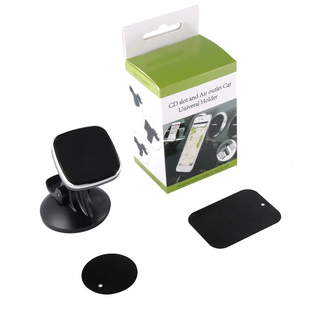 Простое в управлении крепление на приборную панель и лобовое стекло магнитный