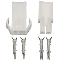 100 sets el4 5 2p electronic connector 4 5mm spacing el 4 5 2p multipole connectors male and femal plug terminals