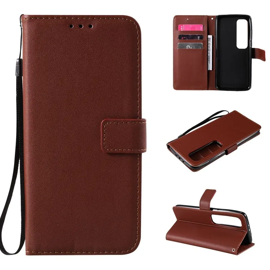 

Leather Wallet Flip Card Slot Case For Xiaomi Poco X3 8 9 Lite CC9 CC9E 9T SE 10Pro 10 Ultra Note10 RedmiK20 Pro Anti-Fall Cover