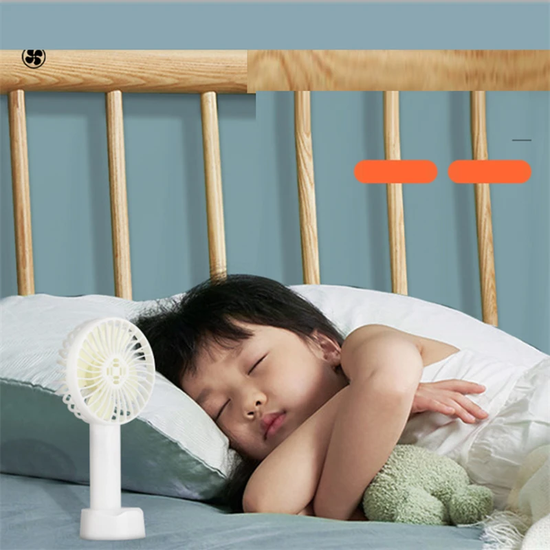 Портативный портативный вентилятор Перезаряжаемые Батарея с мобильный телефон