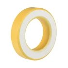 Uxcell 35,4x57,7x14 мм Ферритовое кольцо железный порошок тороидные сердечники желтый белый