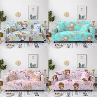 cartoon elastic sofa covers for living room all inclusive sectional couch cover l shape sofa slipcover home decor 1234 seat