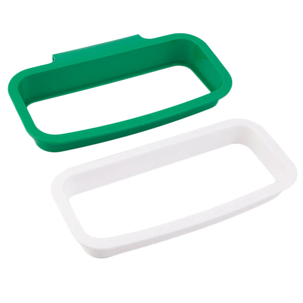 Твердый подвесной Кухня стойка для обратной двери шкафа мусорный мешок мусора