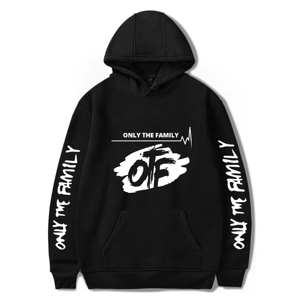 

Only The Family OTF Hoodies Lil Durk Print Streetwear Men Women Oversized Sweatshirts Hoodie Hip Hop Tracksuits Pullover Clothes