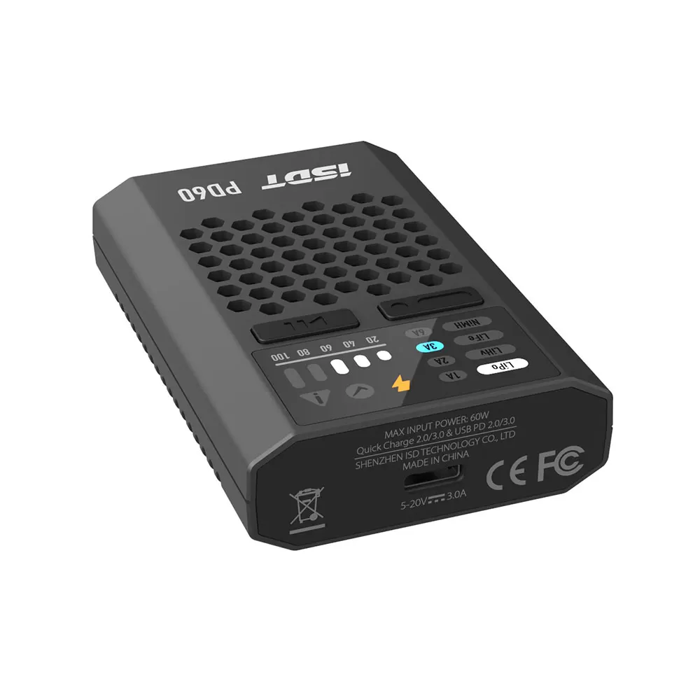 isdt pd60 60 60 вт lipo зарядное устройство д