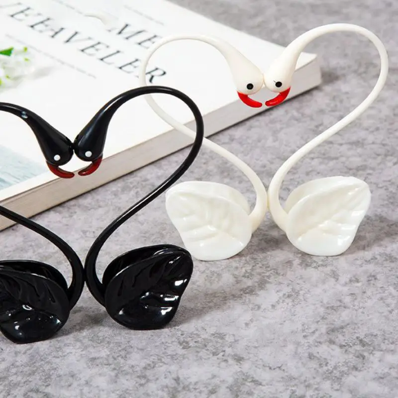 В форме сердца лебедя Топпер для торта С Днем Рождения Бантинг Баннер милый