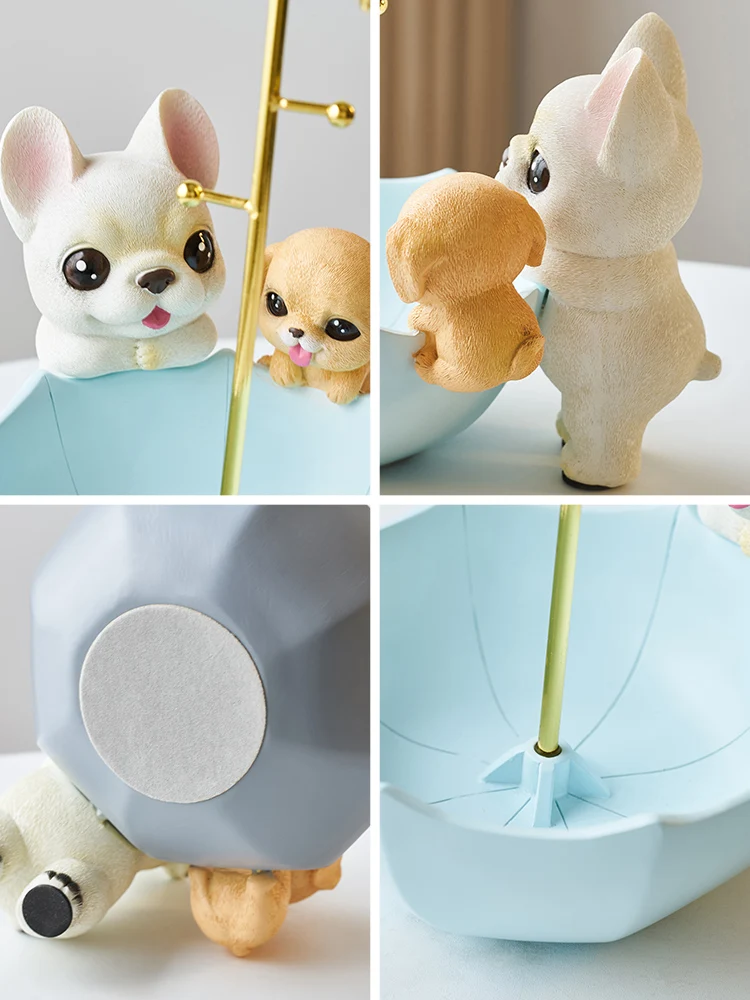 

Creative Hallway Key Storage Decoration Cute Cartoon Umbrella Desktop Jewelry Storage Box Girl's Room Layout