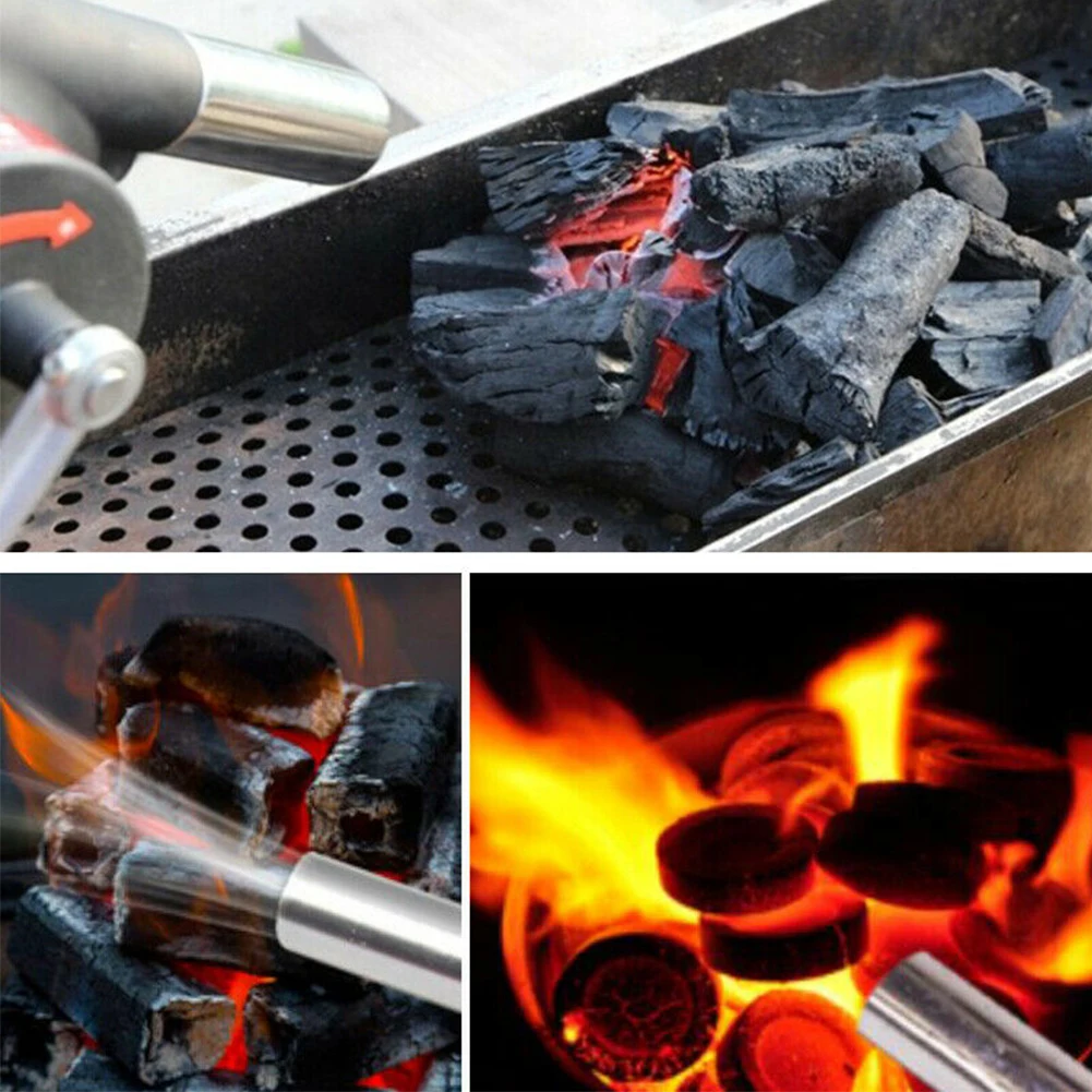 

Manual BBQ Fan Air Blower Electric BBQ Fan Air Blower for Barbecue Fire Bellows Outdoor Camping Picnic Grill Cooking Hand Tool