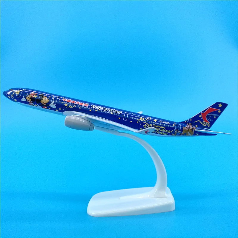 Eastern Airlines 20 см Airbus A330 Китай Eastern Airlines тема самолета Модель самолета A330 сплав литья под давлением модель самолета коллекционное украшение - Цвет: Eastern Airlines