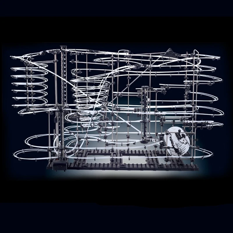 Игрушечные американские горки Космический рельсовый Уровень 9 деформационный