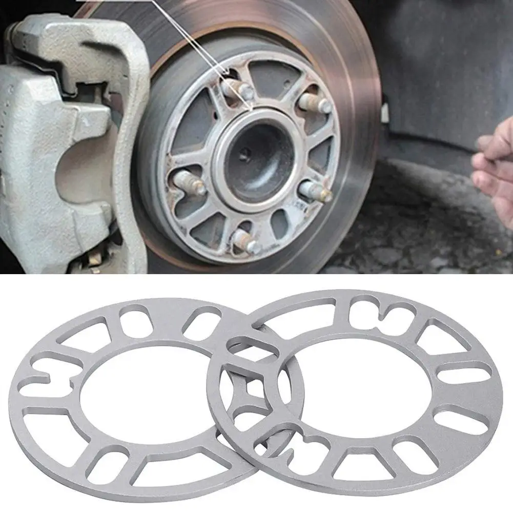 2/4 шт 5 мм Универсальные алюминиевые колесные диски из сплава прокладки панель