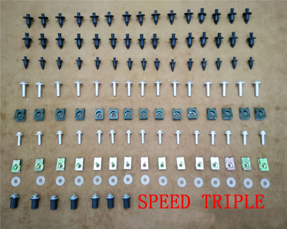 

Fairing Bodywork Kit Bolts Screws For Fit For TRIUMPH SPEED TRIPLE 1997-2003