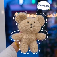 1pc 24cm lovely teddy bear plush toys stuffed cute smile mini bear doll girls valentines gift kids baby christmas brinquedos