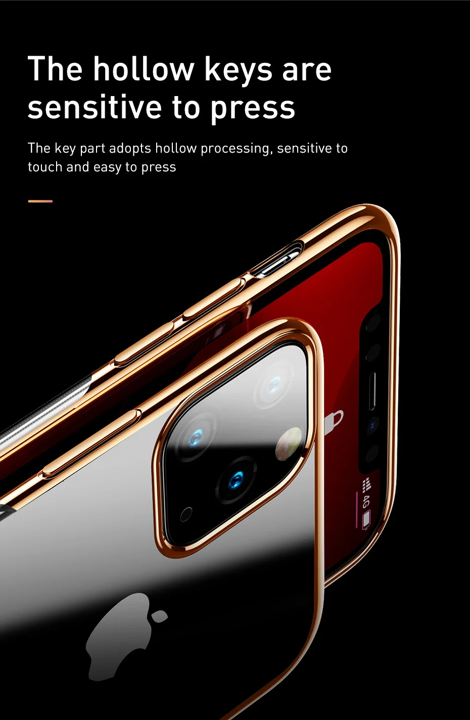 Baseus Роскошный чехол для телефона с покрытием для iPhone 11 Pro Max 11Pro Чехол Жесткий PC задняя крышка для iPhone11 защитный чехол Coque Fundas