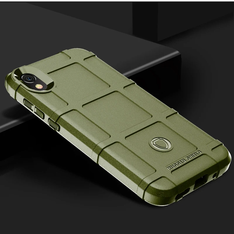 Green Чехол для Xiao mi Red mi 7A Army Armor Cover Red mi 7A чехол Red mi Note 7 8 Pro 8T 8 8A K20 mi 9T чехол-бампер Xio mi Red mi Note 8 чехол - Цвет: Green