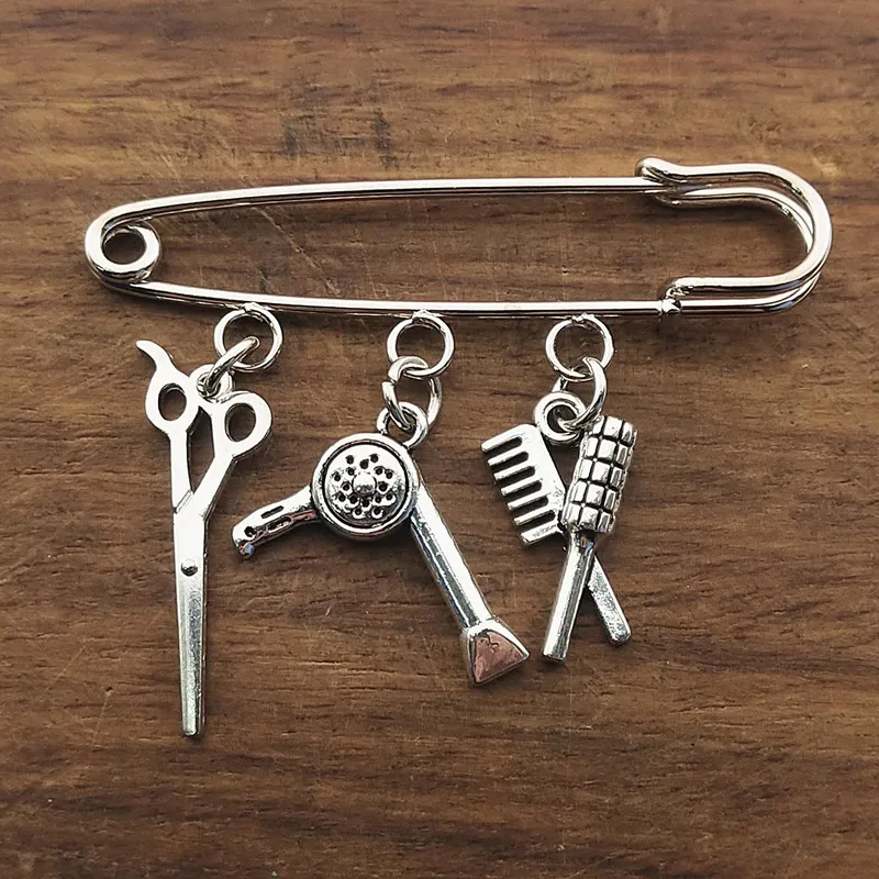2020 креативная индивидуальная брошь для парикмахерской очаровательные ювелирные