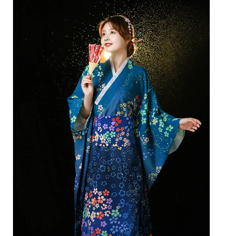 Халат в японском стиле для женщин официальный Улучшенный халат с вибрационным