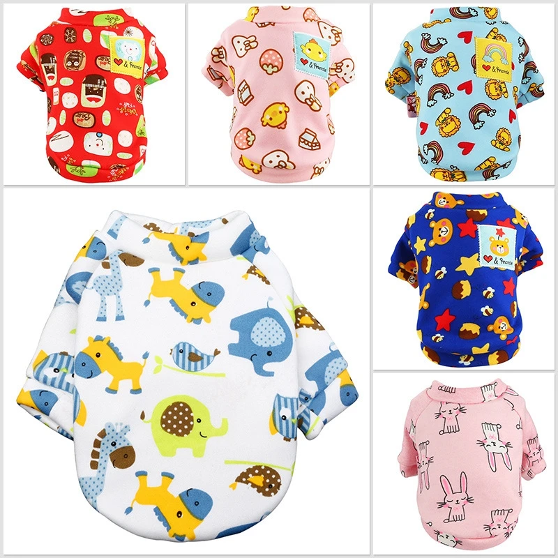 

Sweet Pet Dog Clothes for Small Dogs Shih Tzu Yorkshire Hoodies Sweatshirt Soft Puppy Dog Cat Pets Costume Clothing Ropa Perro