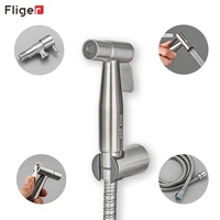 fliger handheld toilet bidet sprayer toilet bidet faucet stainless steel bathroom shattaf valve jet set hygienic shower