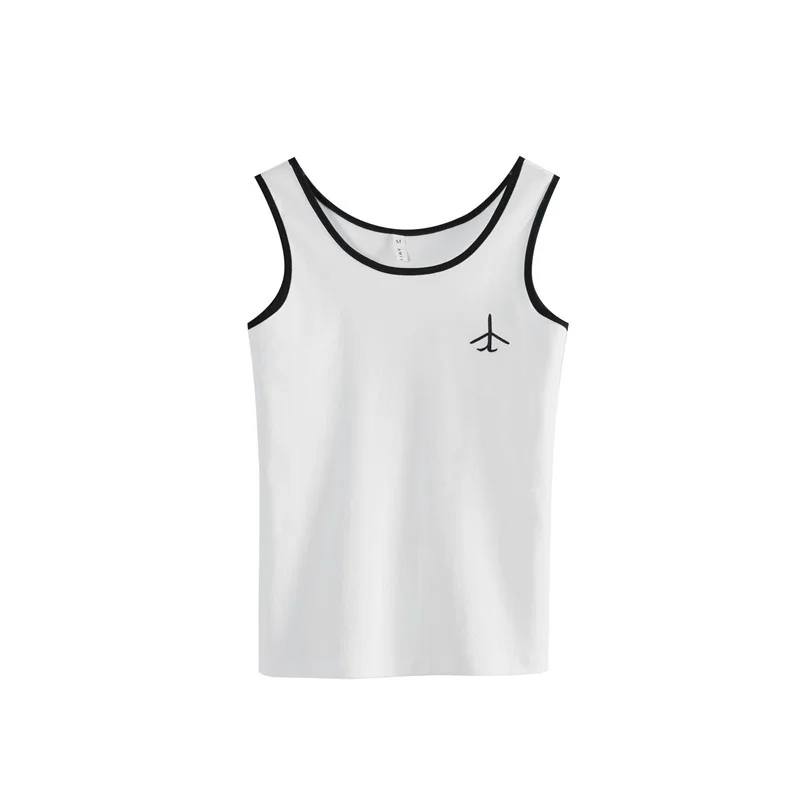 

Camisole Women's Summer Wear 2020 New Fashion Sexy Outer Wear Sleeveless Top Slim Fit Slimming Inner Bottoming Shirt