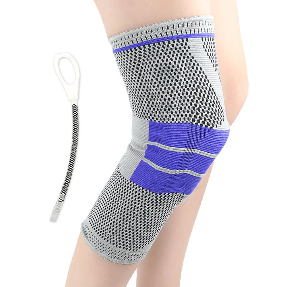 1 шт. компрессионный наколенник спортивный поддержка колена для бега баскетбола