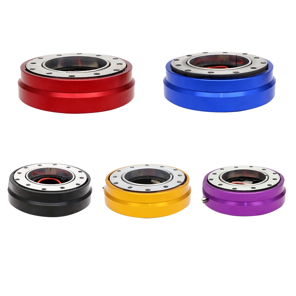 5 Цветовая настройка автомобиля Универсальная тонкая быстрая съемная подушка босса для рулевого колеса Модифицированные аксессуары