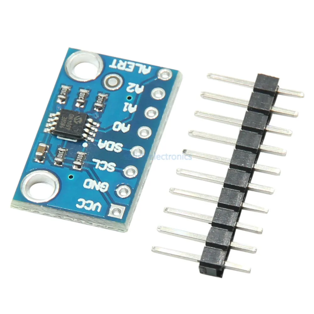 

Высокоточный Температурный датчик MCP9808 I2C Модуль Breakout Board 2,7 V-5V логическое напряжение для Ardunio в наличии