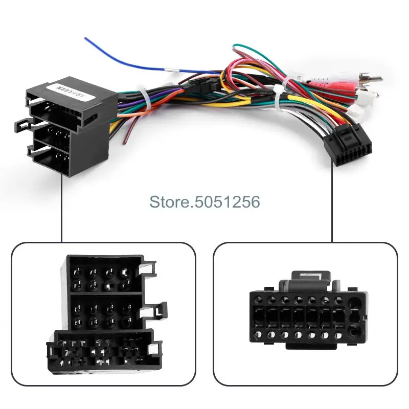16-контактный автомобильный радиоприемник стерео головное устройство провод
