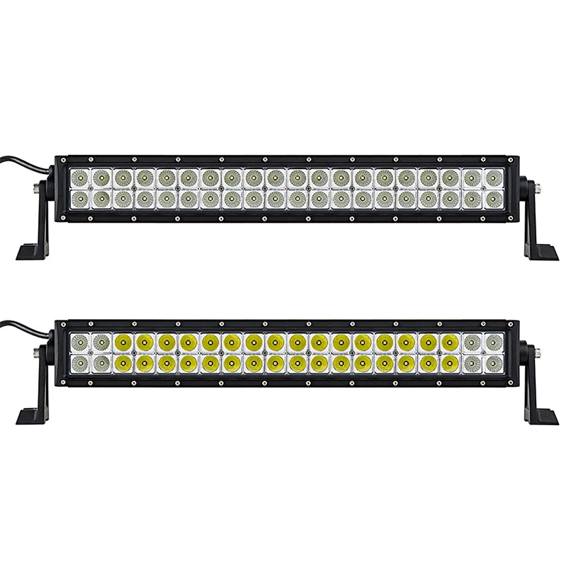 

22 '' Lamp Super Bright Dual Row 6063 Aluminum Profile Led Light Bar For Truck Boat