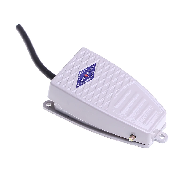 1 шт. новый медный ножной переключатель в алюминиевом корпусе фотопереключатель