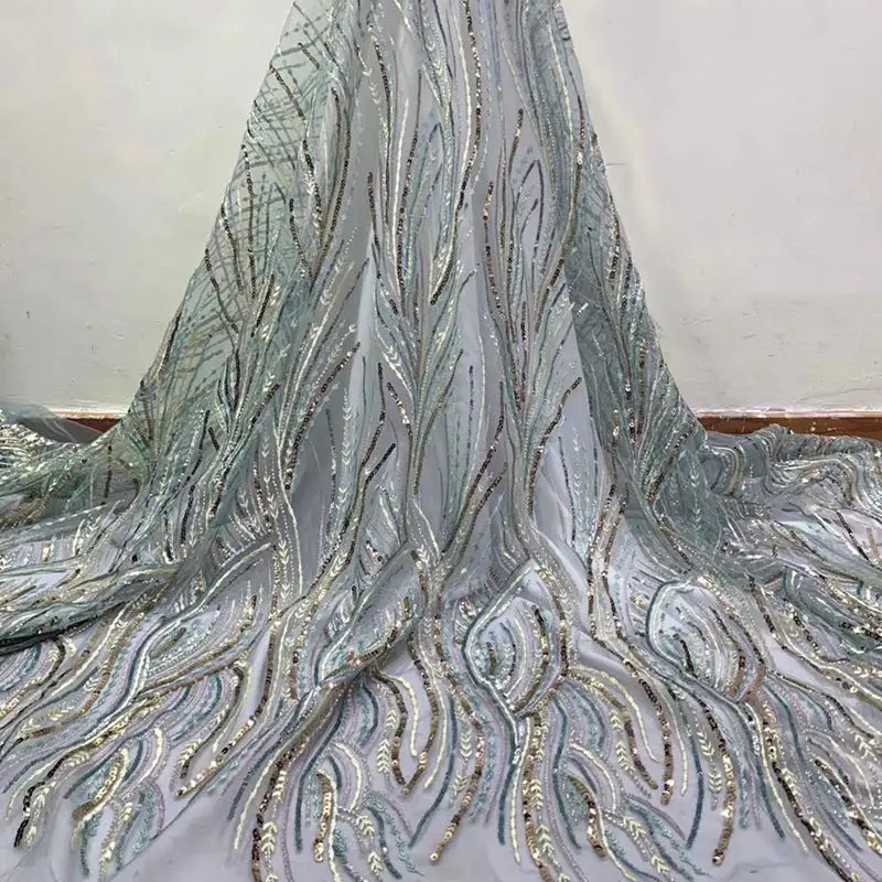 Ручная вышивка африканская кружевная ткань 2020 сетка французское кружево с