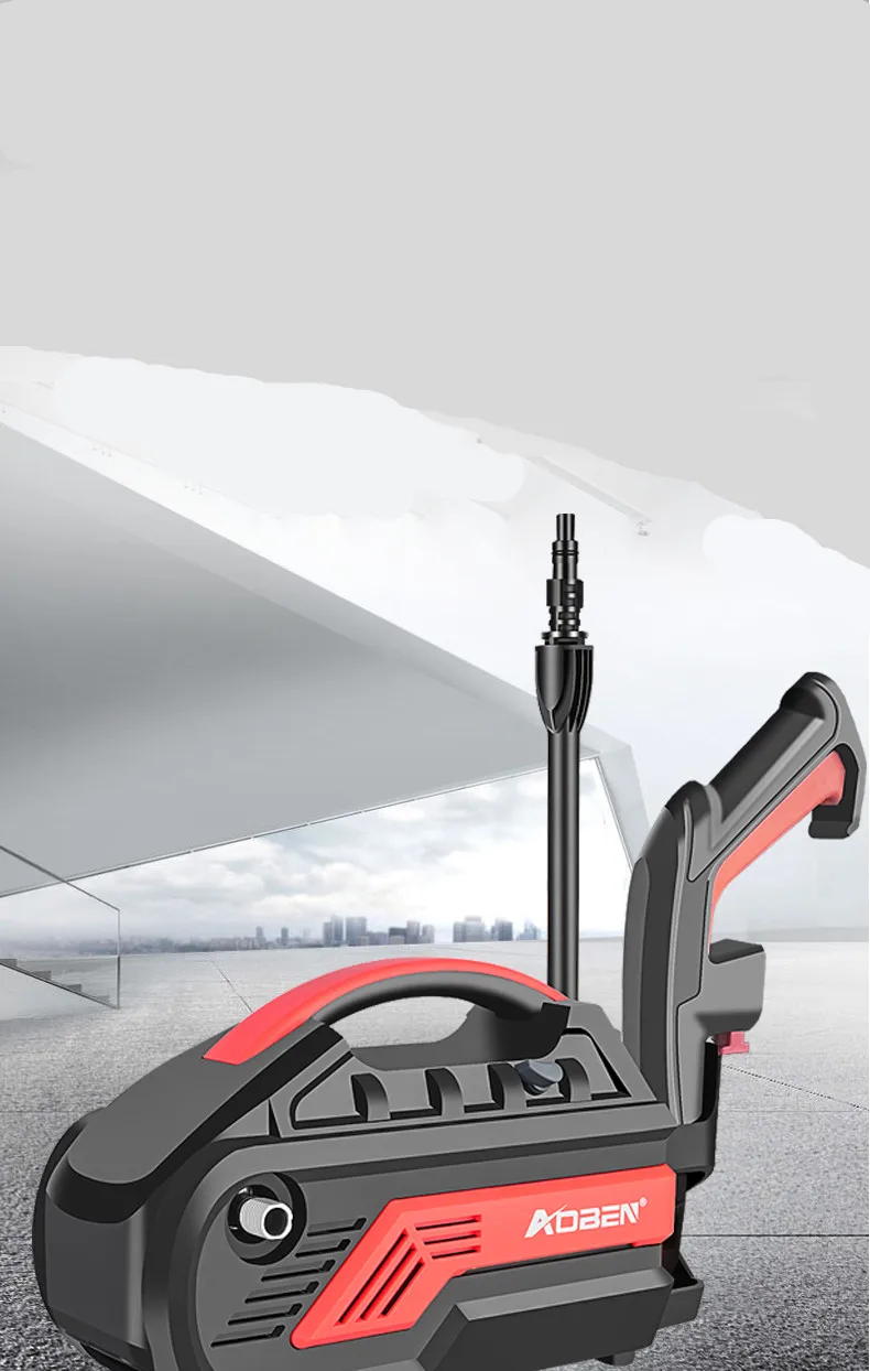 Купить Мойка высокого давления для автомобиля, бытовая, 220 В, высокая мощность, портативный очиститель, полностью автоматическая Чистка автомобиля