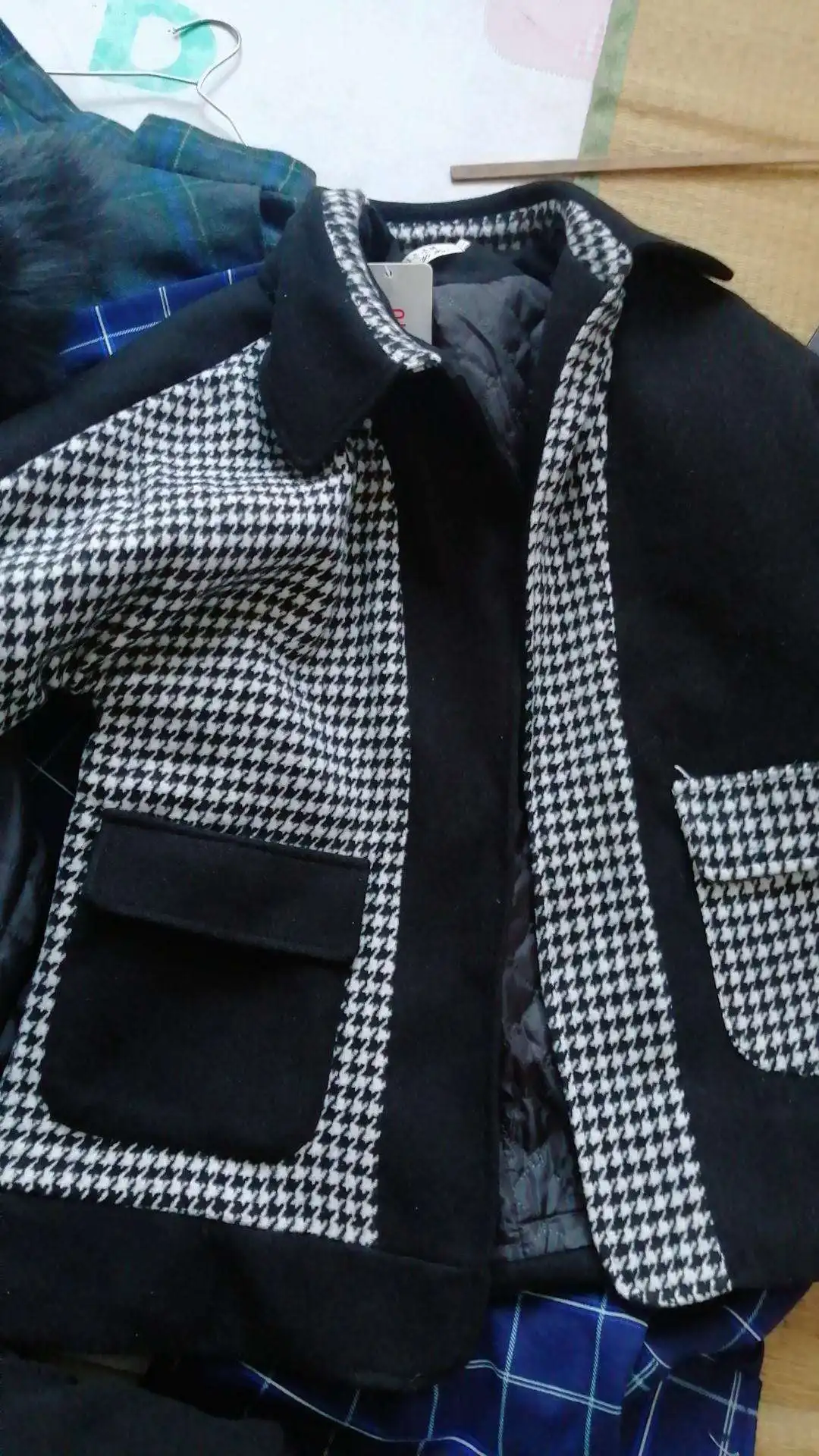 Осень зима 2020 повседневные свободные широкие брюки костюм для женщин куртка в