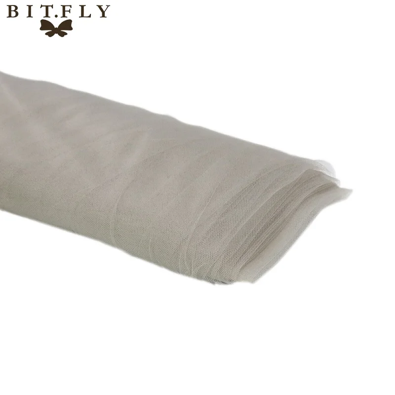 Болт Тюль 5" x40Yards ткань для юбки-пачки нейлон Pew Лук для новобрачных вечерние украшения для свадьбы украшения для свадебной вечеринки - Цвет: Gray