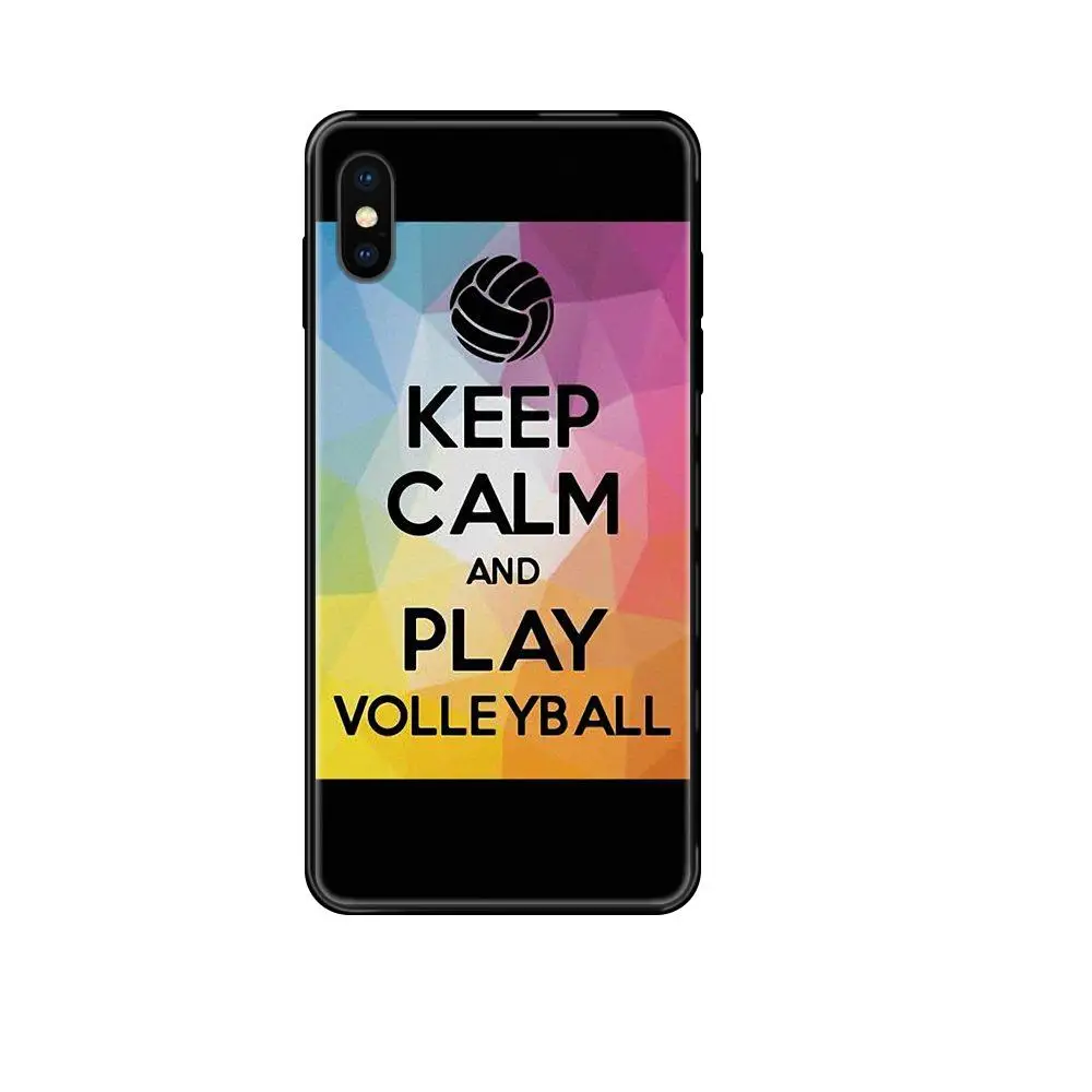 Discount Youth For Samsung Galaxy Note 4 8 9 10 20 Plus Pro Ultra J6 J7 J8 M30s M80s 2017 2018 Volleyball Game Black Soft TPU images - 6