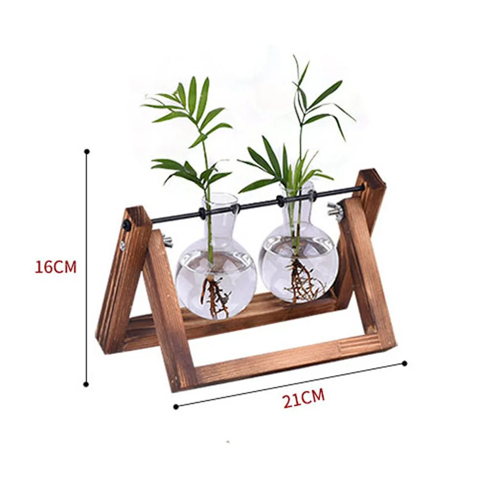 Гидропонные вазы для растений стеклянная ваза плантатор Террариум стол