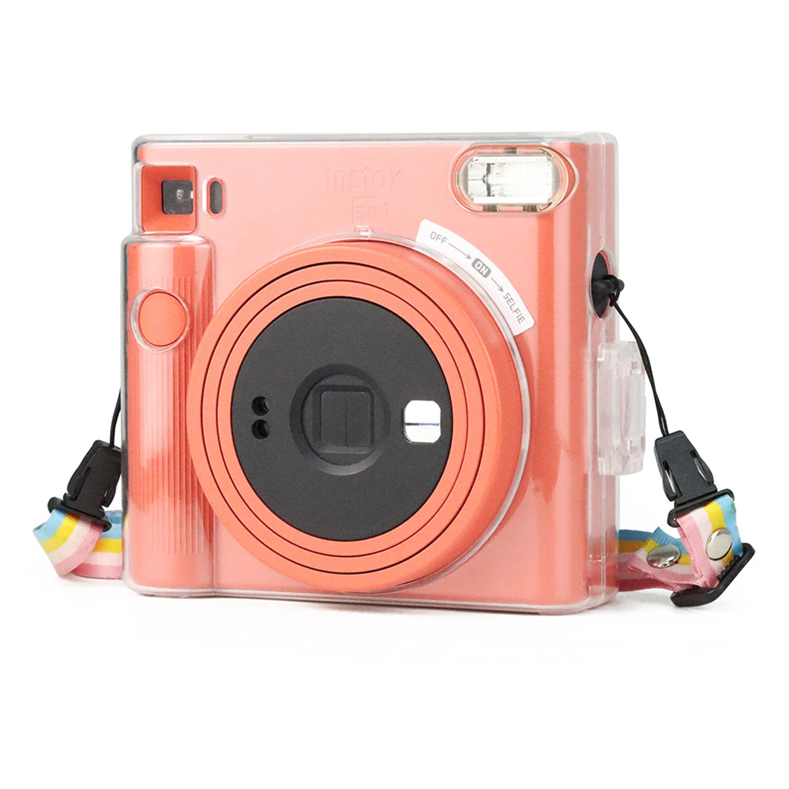 

Прозрачный защитный чехол с регулируемым ремешком для камеры Instax SQUARE SQ1