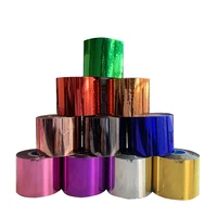 free shipping 1 roll 5cmx120m 10 colors hot stamping foil heat transfer pvc business card emboss on printing diy crafts