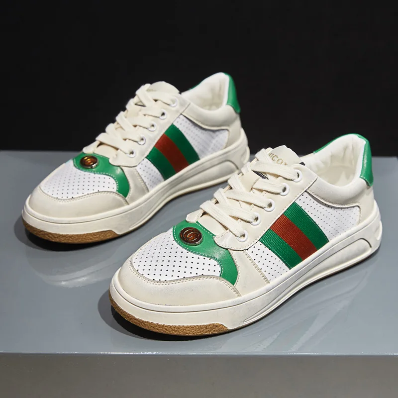 Женские кроссовки из искусственной кожи модная повседневная женская обувь