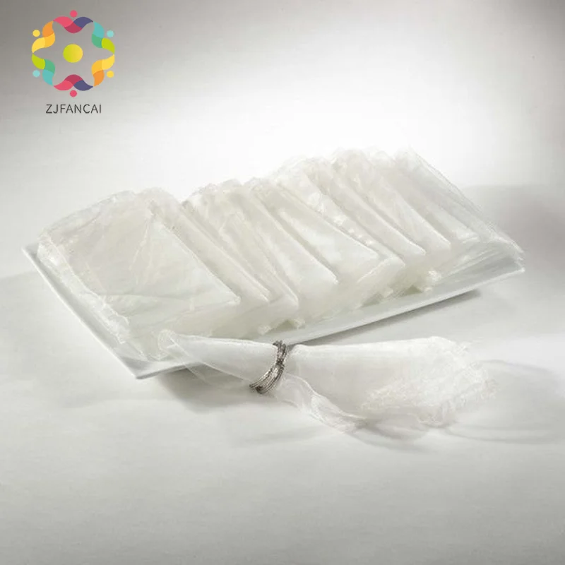 10PC 45cm x polyester cloth napkin modern handmade wedding banquet dinner home decoration accessories | Дом и сад