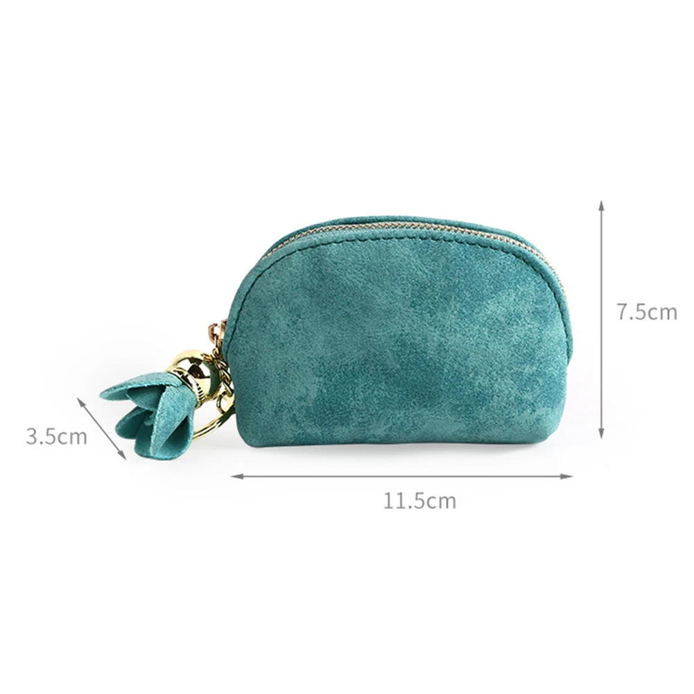 

Women Faux Leather Small Mini Wallet Zipper Coin Purse Card Organizer Female Wallet Case Clutch Carte Porte Keys Holder