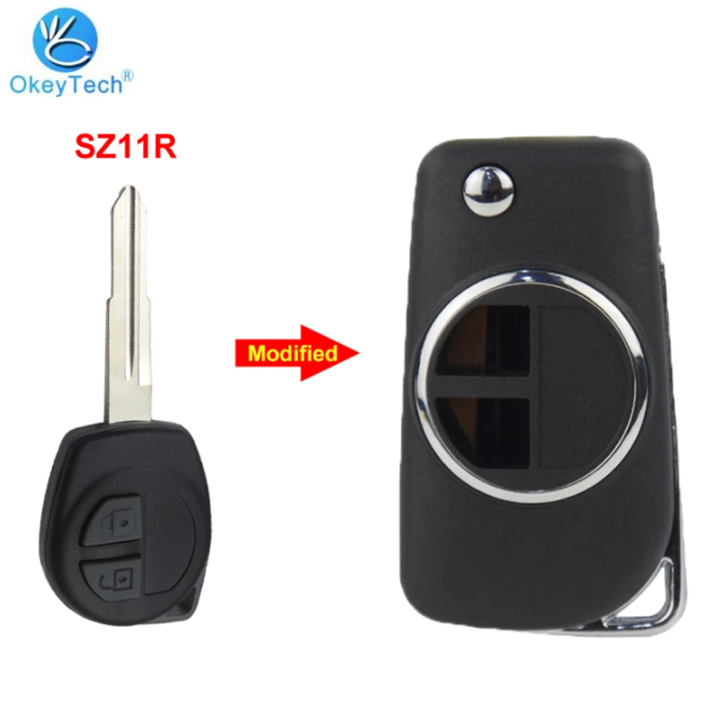 OkeyTech 2BT модифицированный складной флип-чехол для SUZUKI SWIFT SX4 ALTO VITARA IGNIS JIMNY Splash New SZ11R
