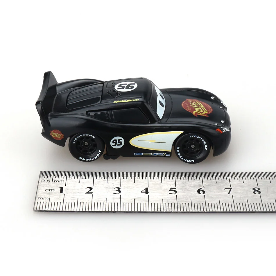 Disney Pixar Cars 2 3 Lightning 40 стиль Mcqueen Mater Jackson Storm Ramirez 1:55 литой автомобиль металлический сплав мальчик детские игрушки подарок