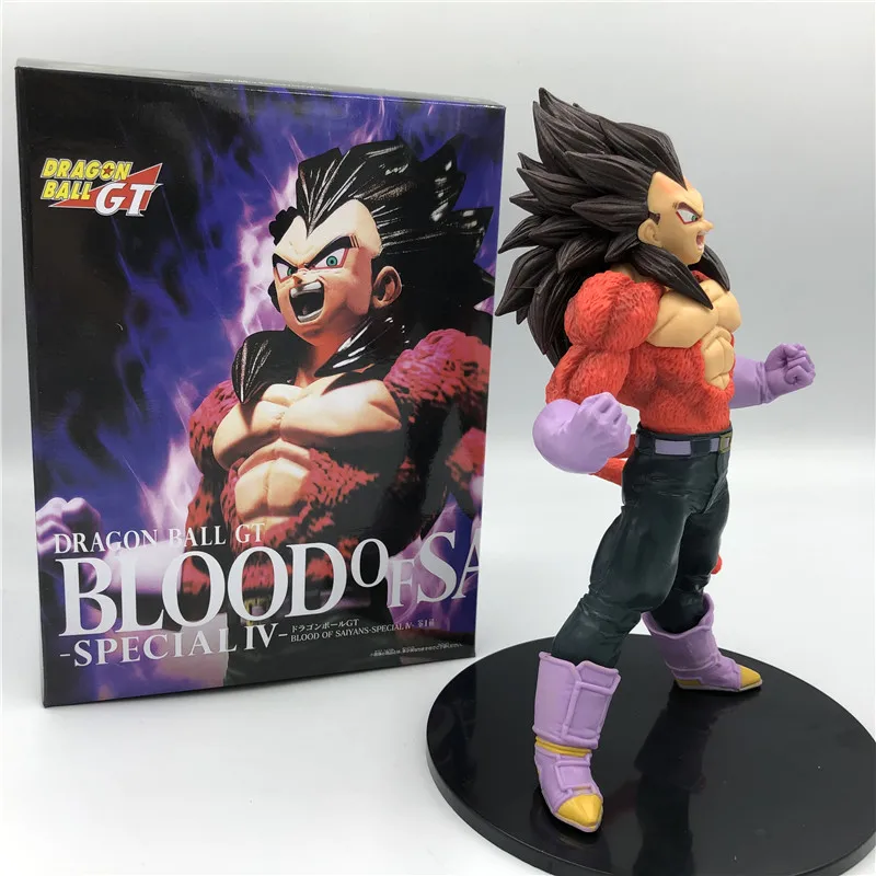 Dragon Ball Z Goku GT кровь Саян вырывается Супер Саян 4 красный боевой вер. ПВХ фигурка DBZ коллекция 20 см