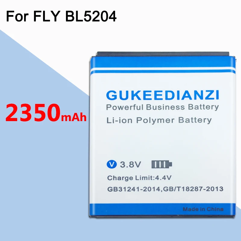 GUKEEDIANZI BL5204 2350 мА/ч Батарея для Fly IQ447 IQ 447 BL 5204 запасная батарея мобильного телефона