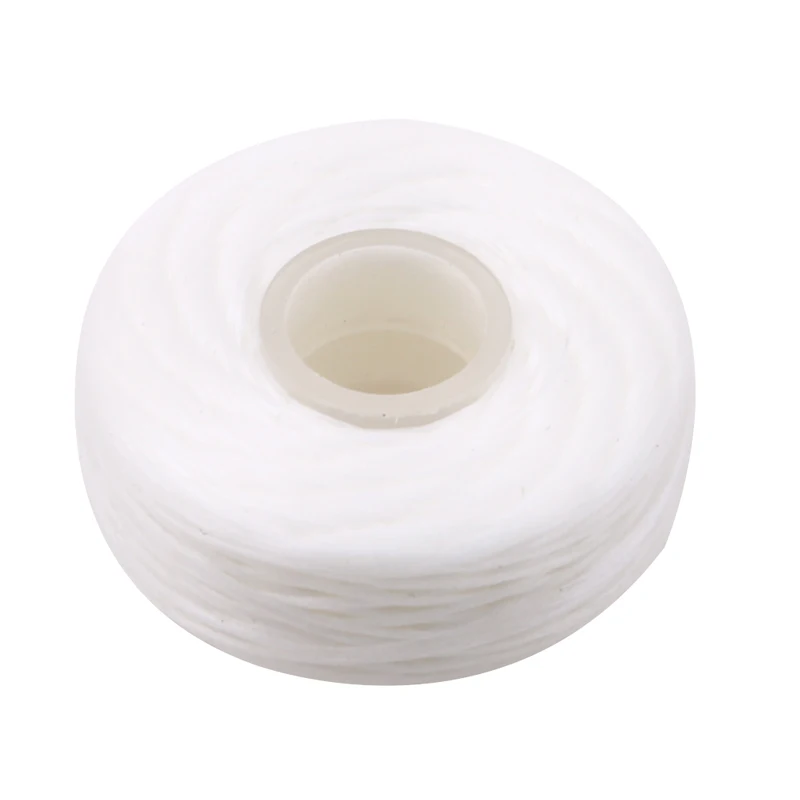 

White 50m Floss Built-In Spool Flat Wire Professional Dental Floss Mint Flavor Oral Care Tool
