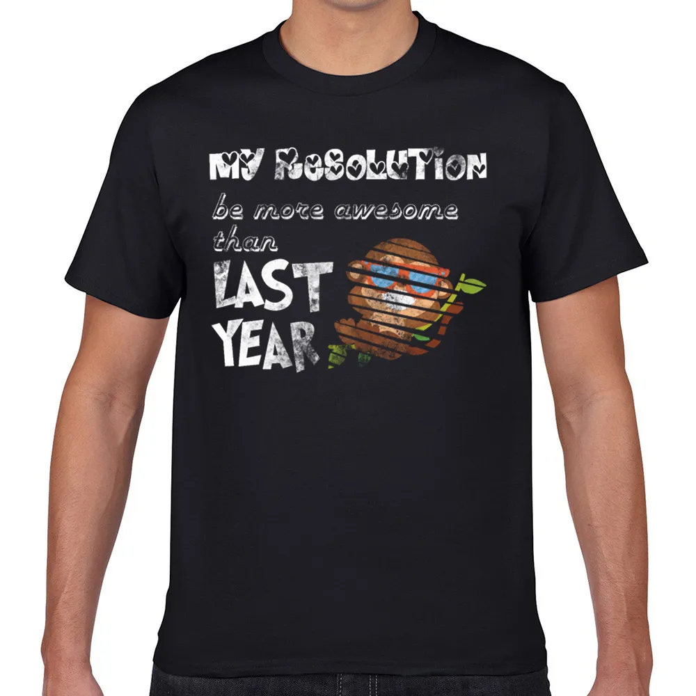 

Tops T Shirt Men new year Comic Inscriptions Geek Cotton Male Tshirt