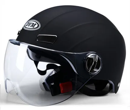 

Summer sunscreen electric battery car helmet grey men's and women's all season motorcycle helmet