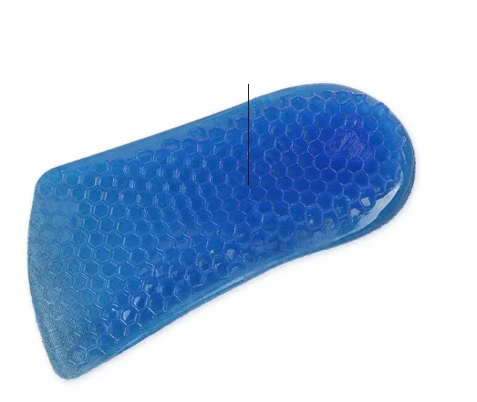 1 пара удобные силиконовые стельки унисекс для обуви | Красота и здоровье